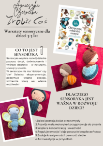 Warsztaty sensoryczne dla przedszkoli"Pejzaże z włóczki"3-5lat