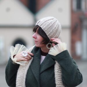 Szalik z wełny Andino Fine